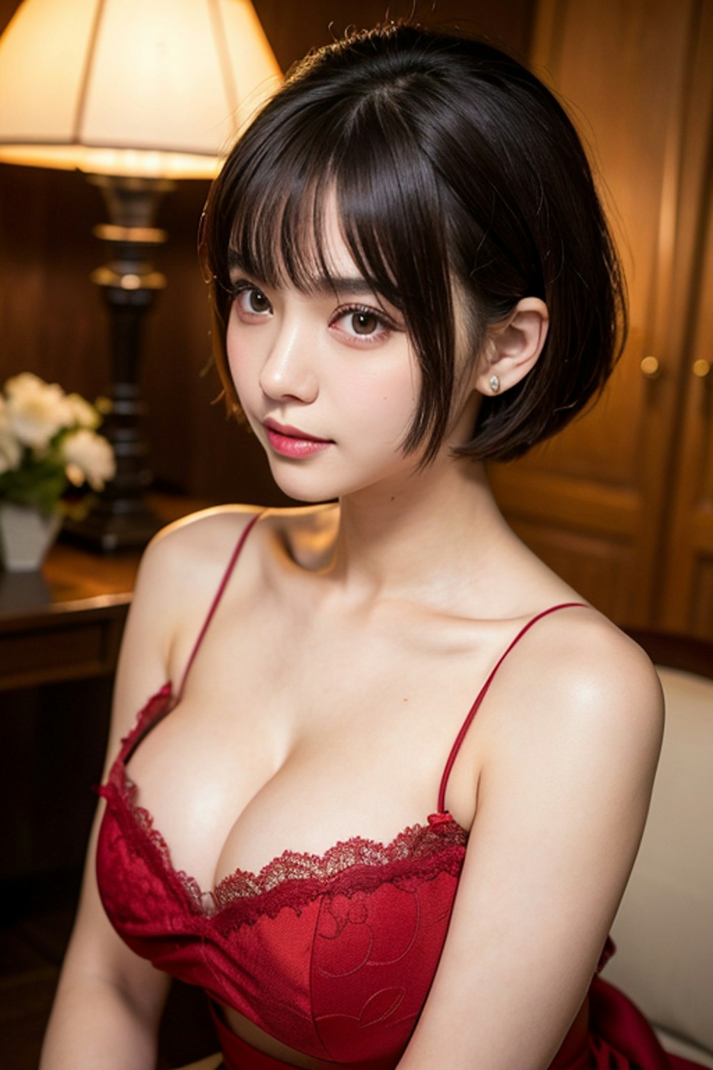 女優さんの顔立ち 少しセクシー