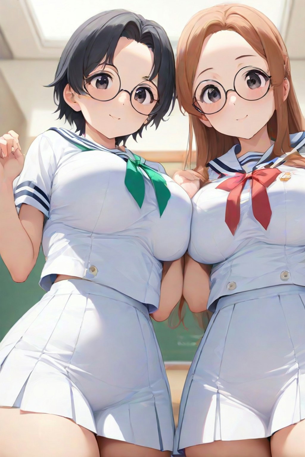 セーラー服と女子高校生と