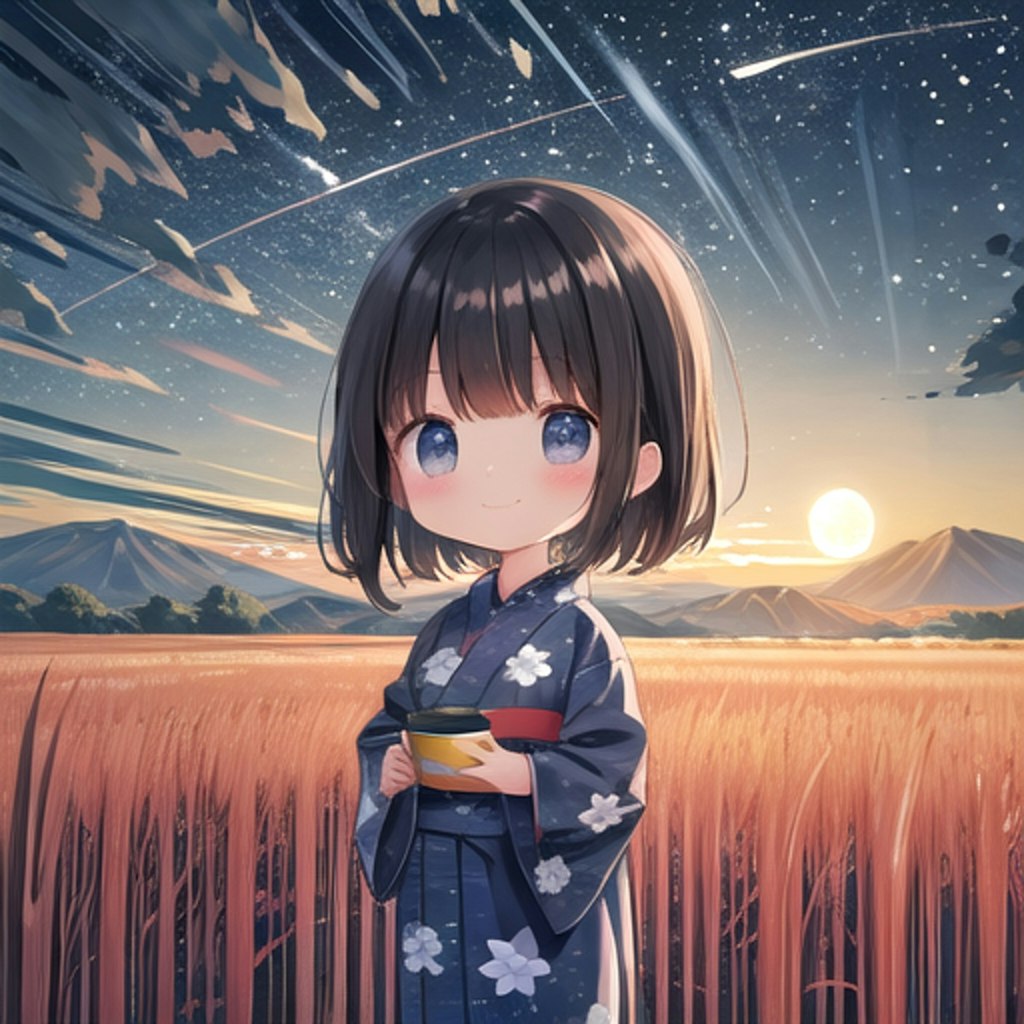 夕暮れ