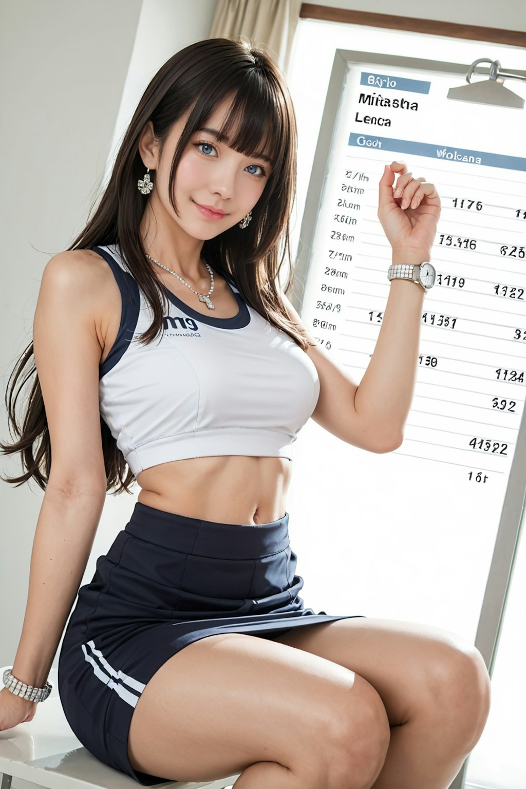 体育女教師・夏