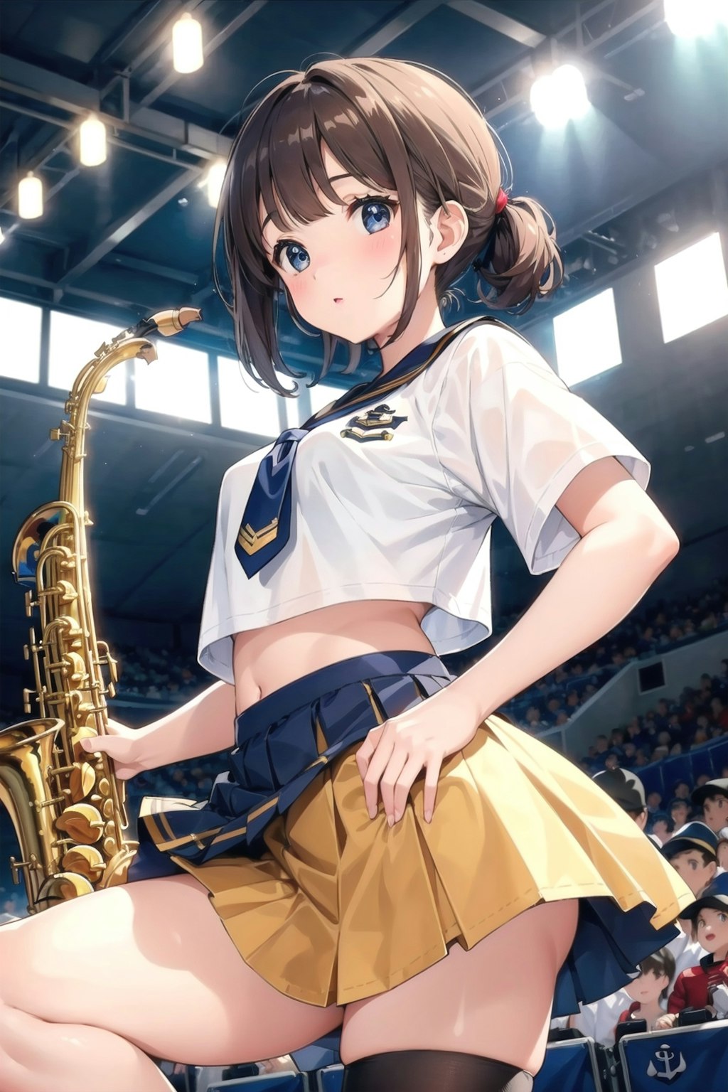 吹奏楽部の女の子