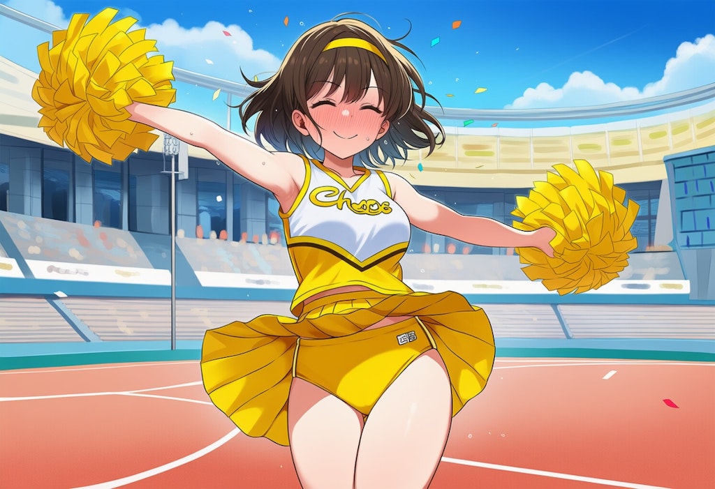 アンスコ履いてるとはいえちょっぴり恥ずかしいなあ💦