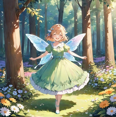 森の妖精2