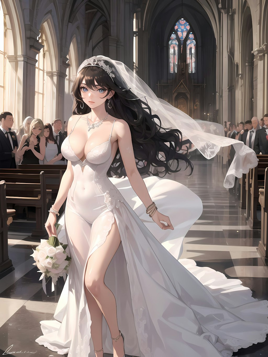 教会の花嫁