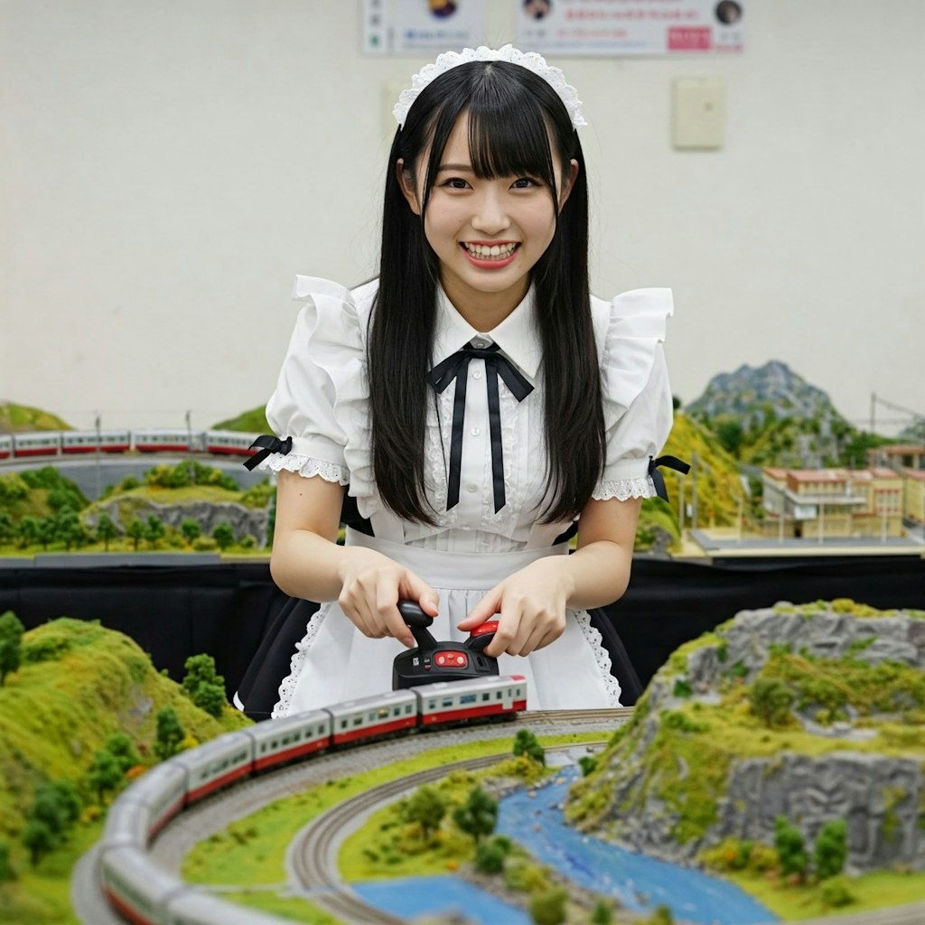 Ｎゲージ部も文化祭