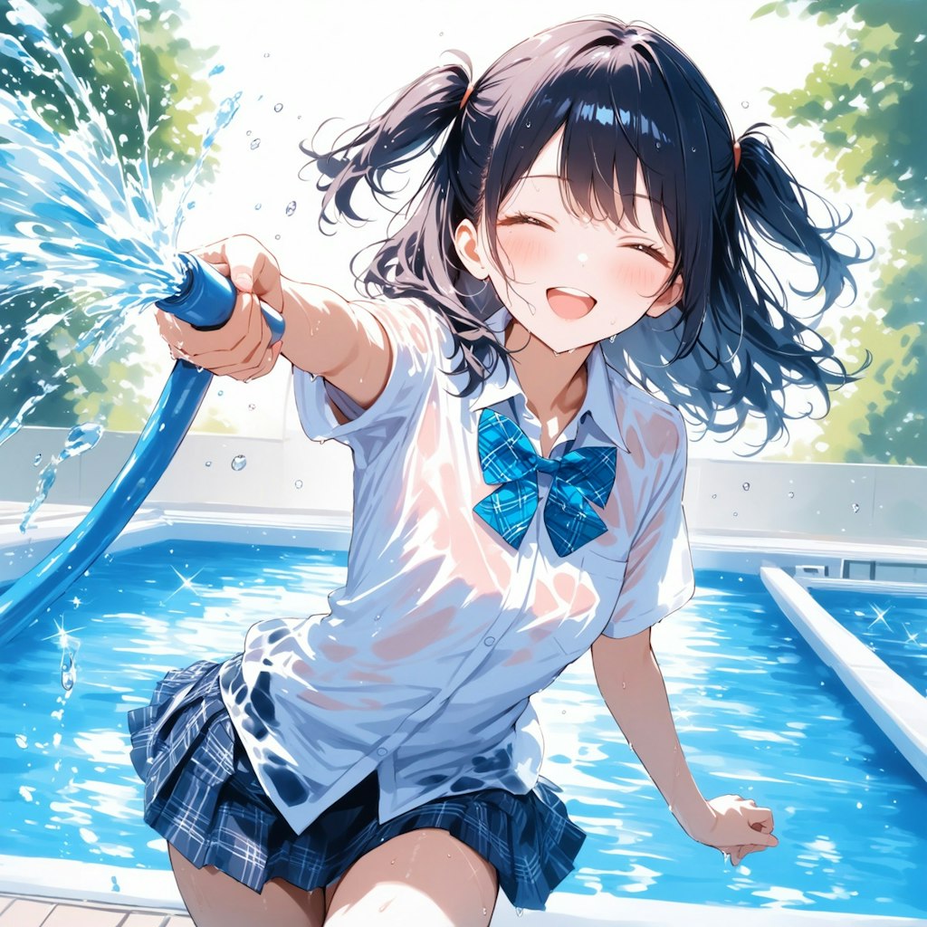 プール掃除