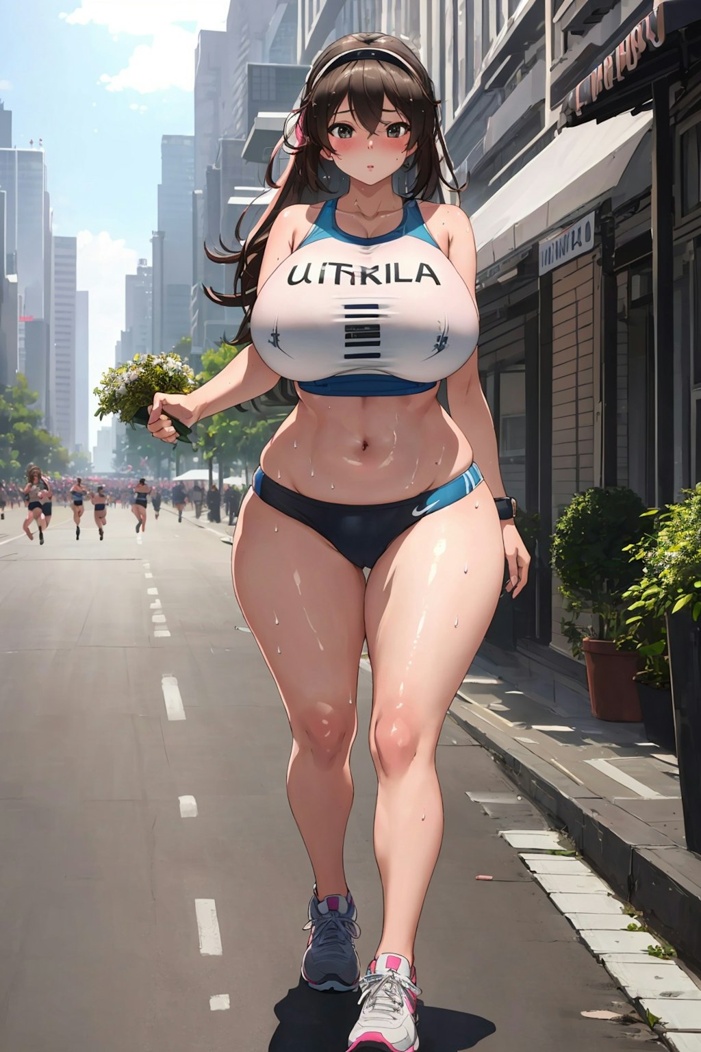 爆乳マラソン