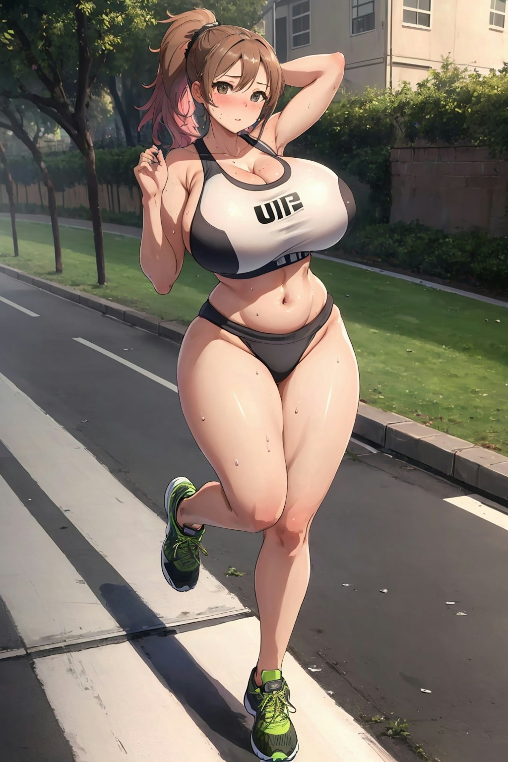 爆乳マラソン