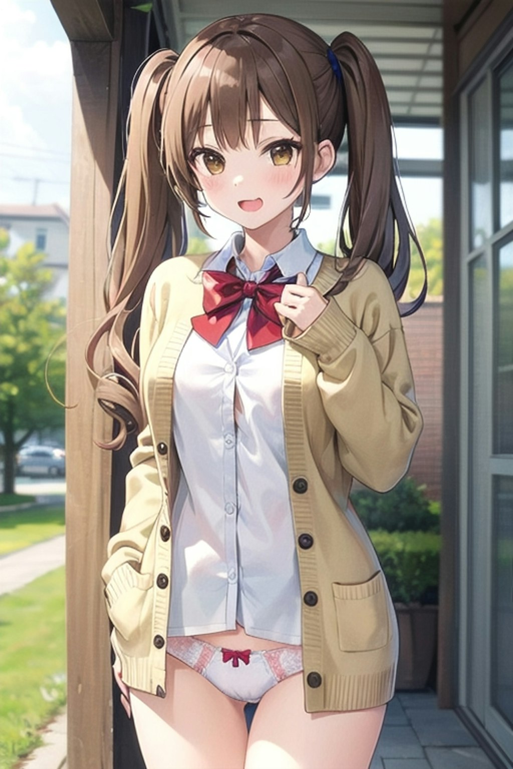 School twintails girl