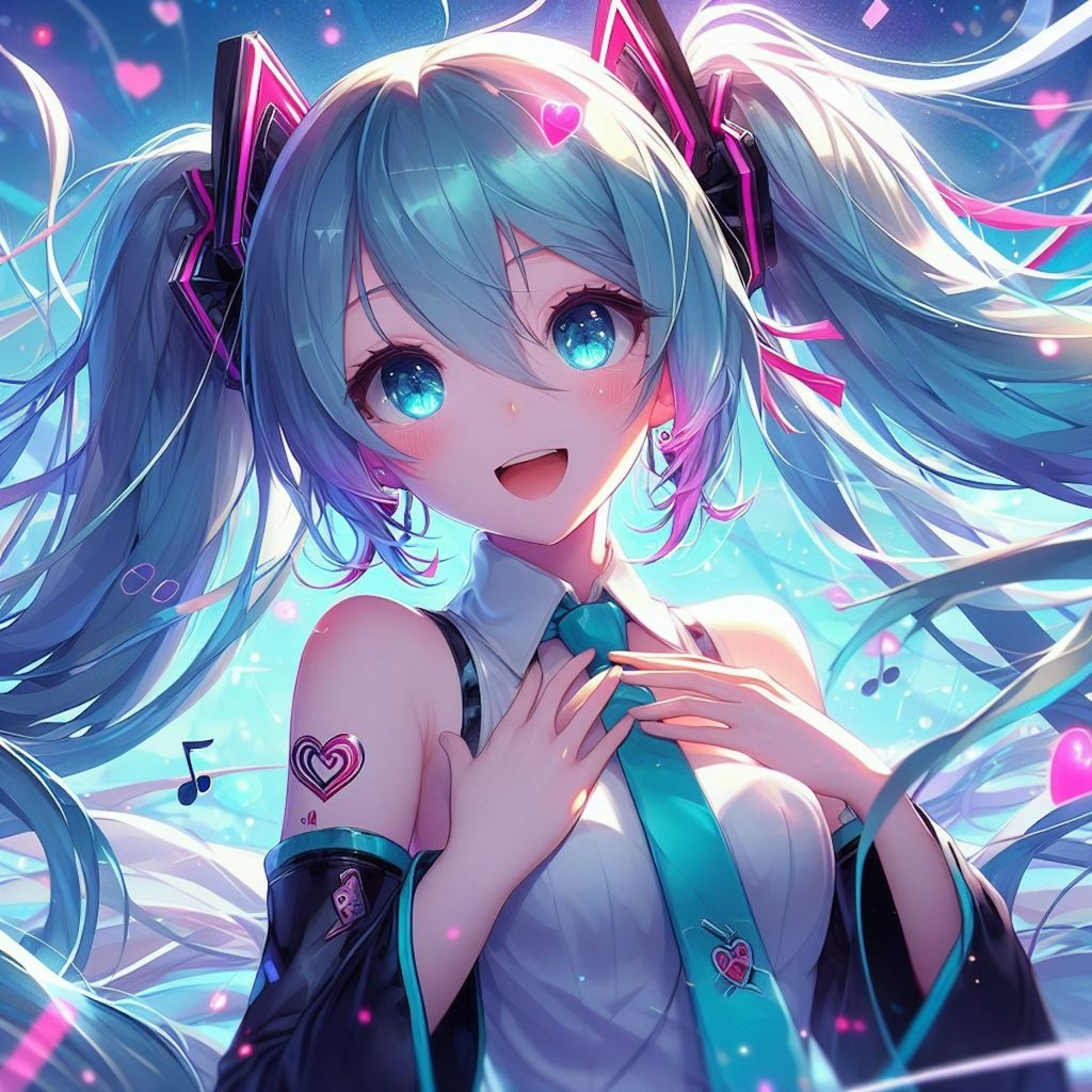 初音ミク！