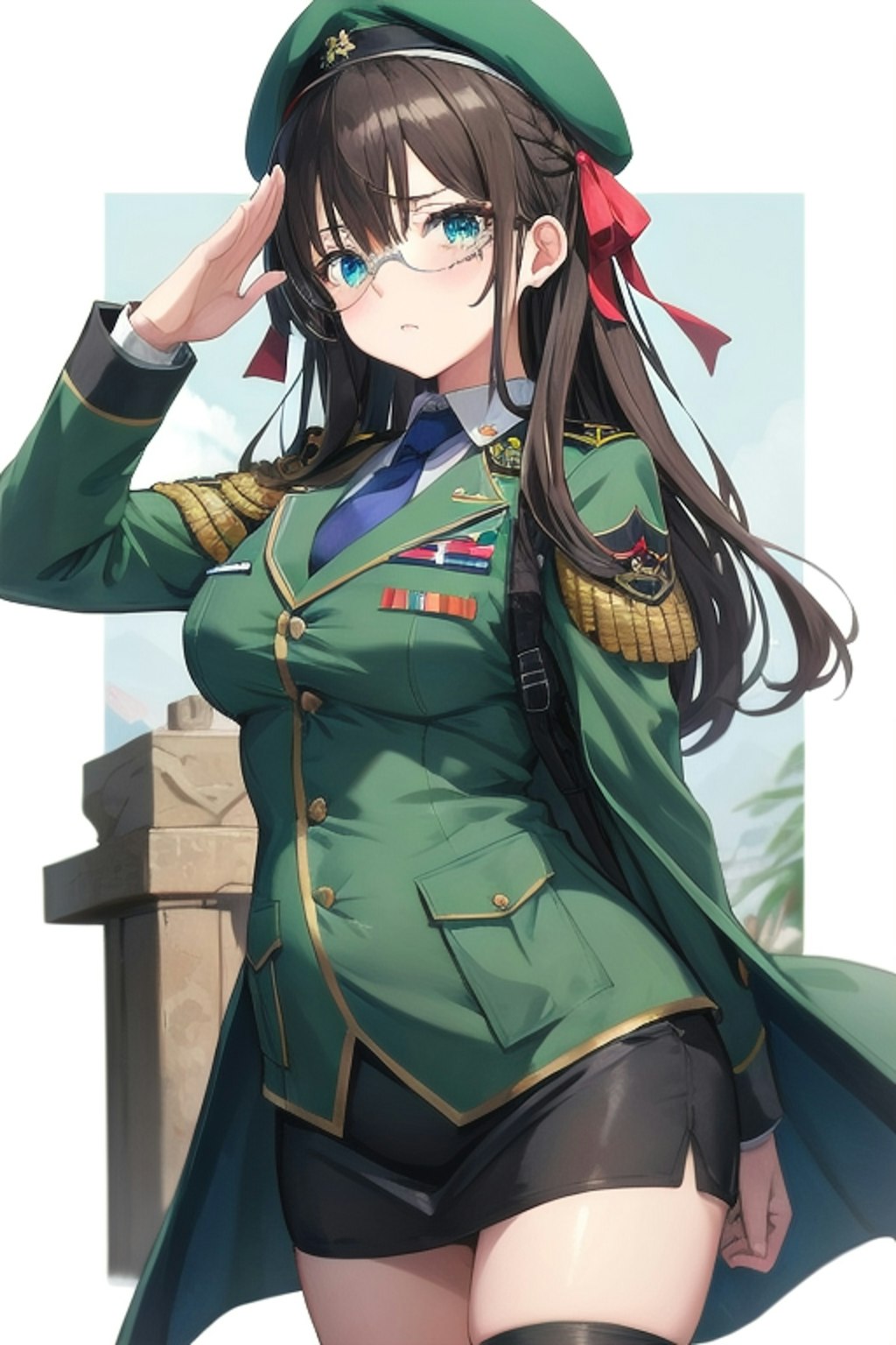 女軍人