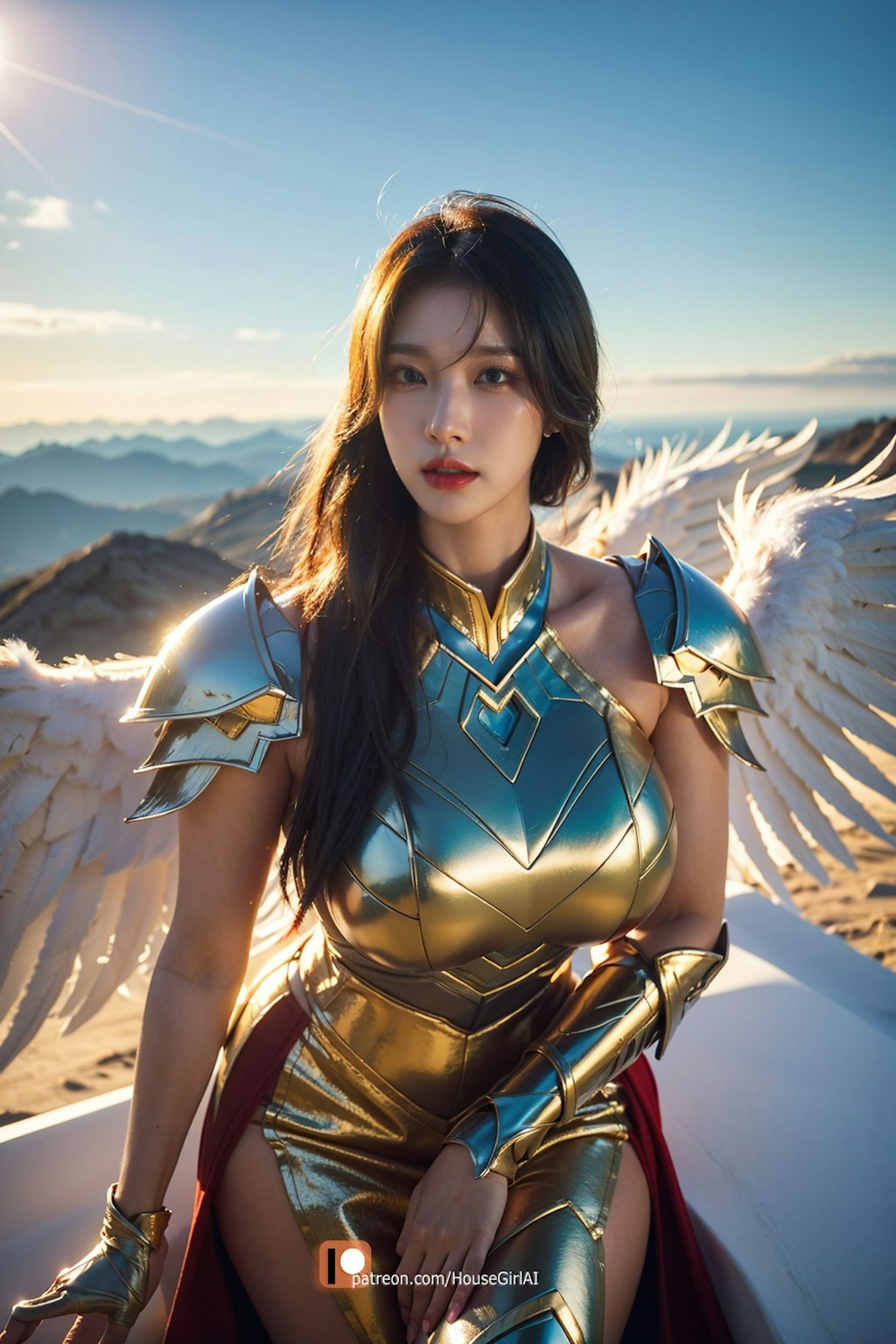 AI Girl Vol 556 | Warrior angel