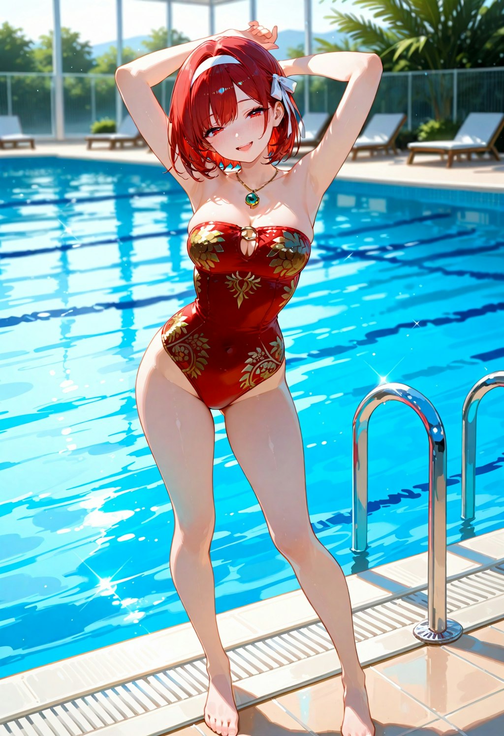 夏を先取り。