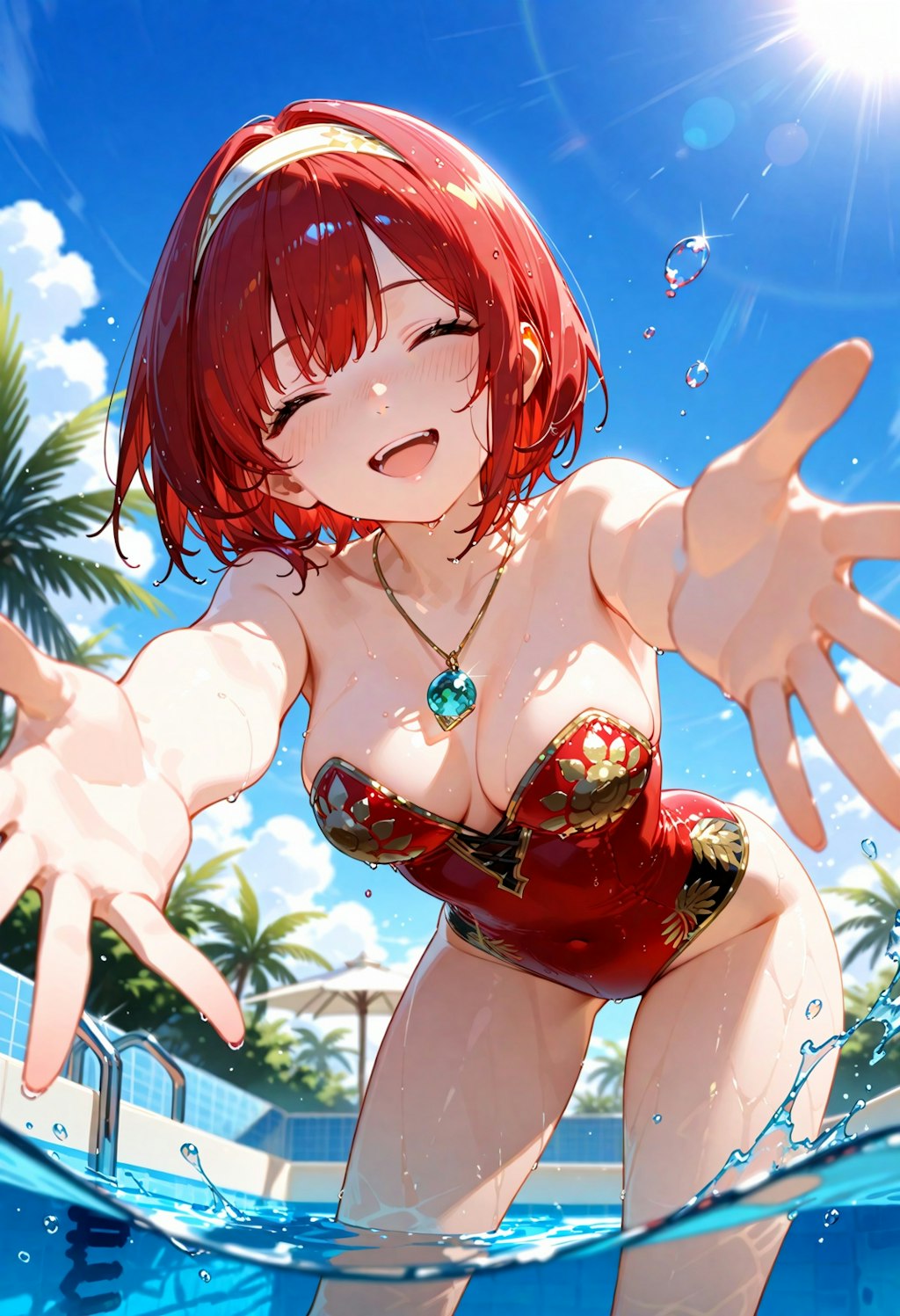夏を先取り。