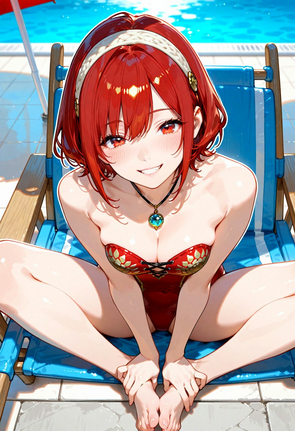 夏を先取り。