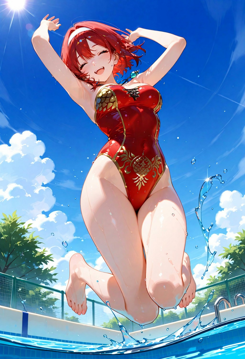 夏を先取り。