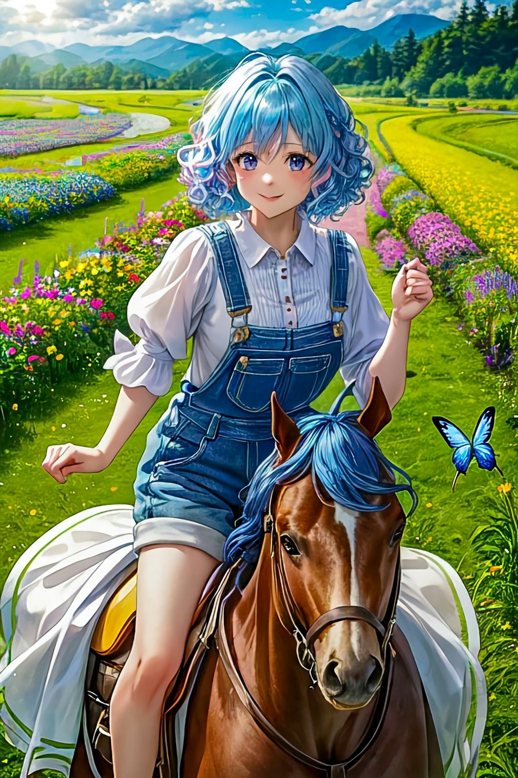 雫ちゃん💧田舎で乗馬🏇ポート