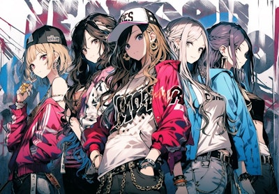 Graffiti & Gang Girls.2