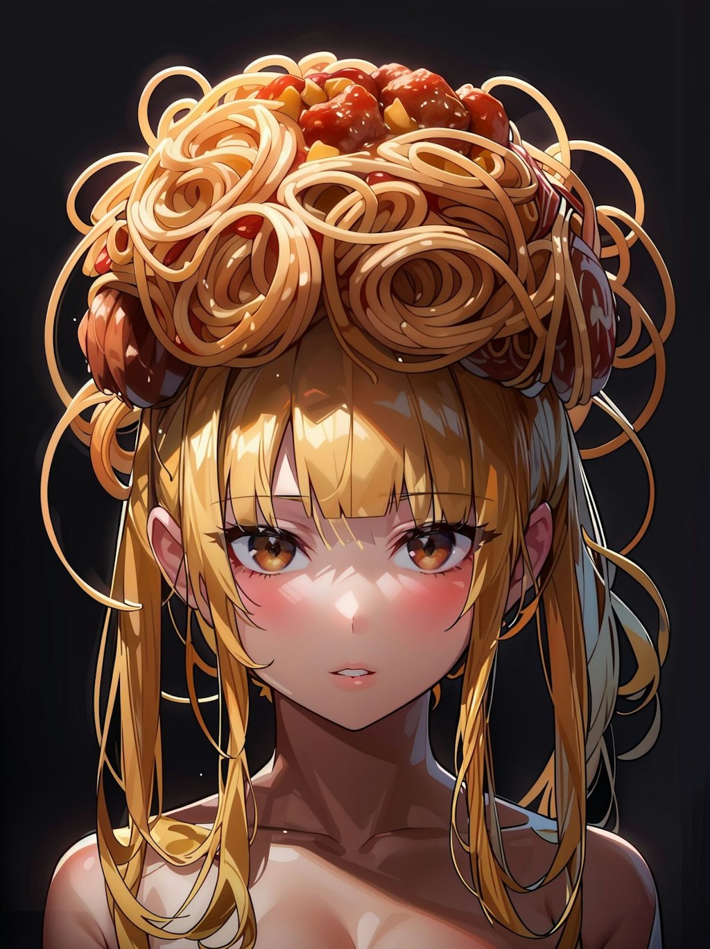 パスタ女