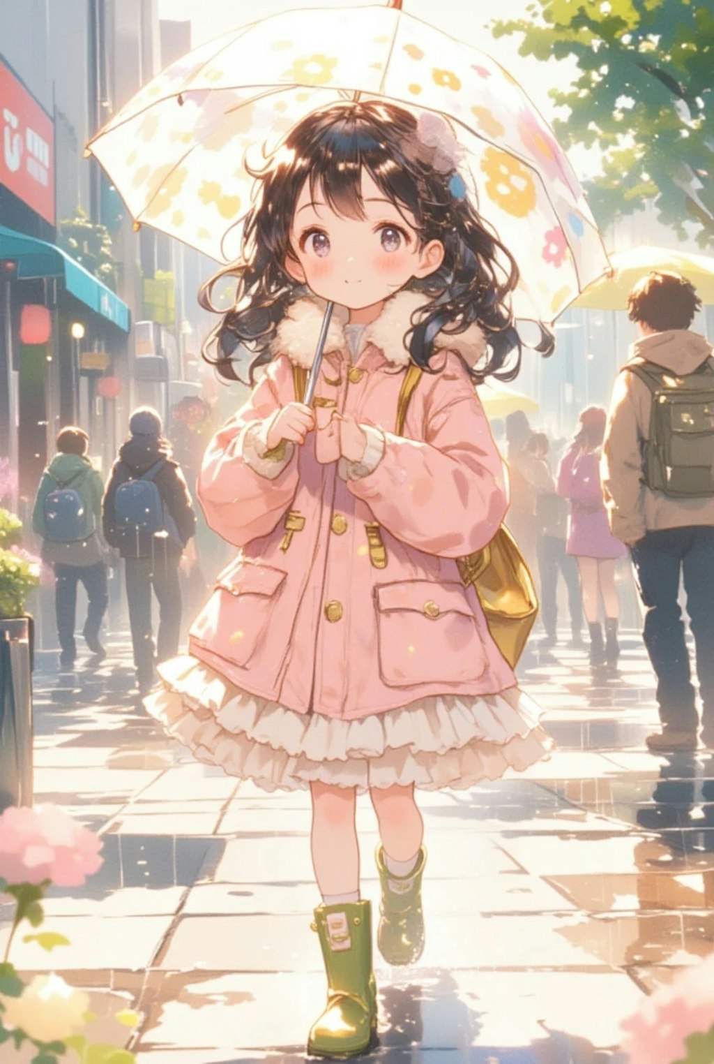 フリフリレインコートちゃん