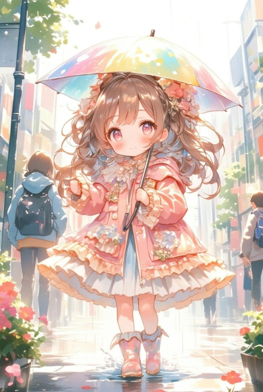 フリフリレインコートちゃん