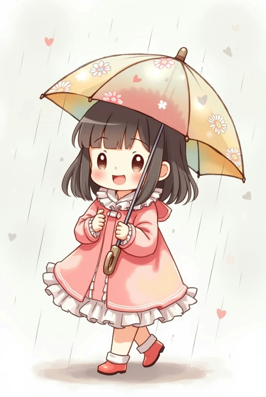 フリフリレインコートちゃん