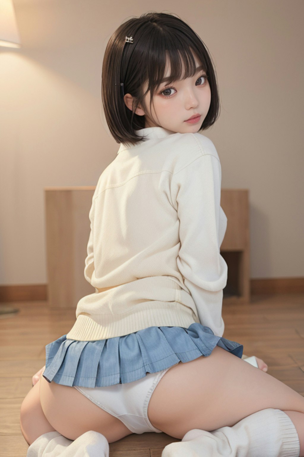 ミニスカ女子の私服