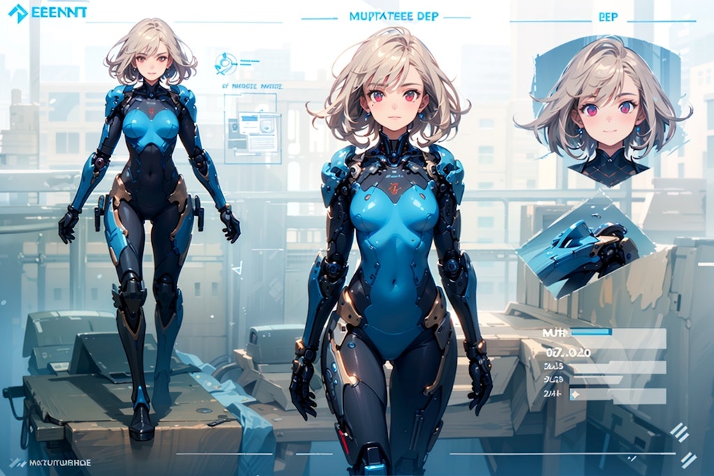 TOPAZ-ロボット娘-武装強化計画