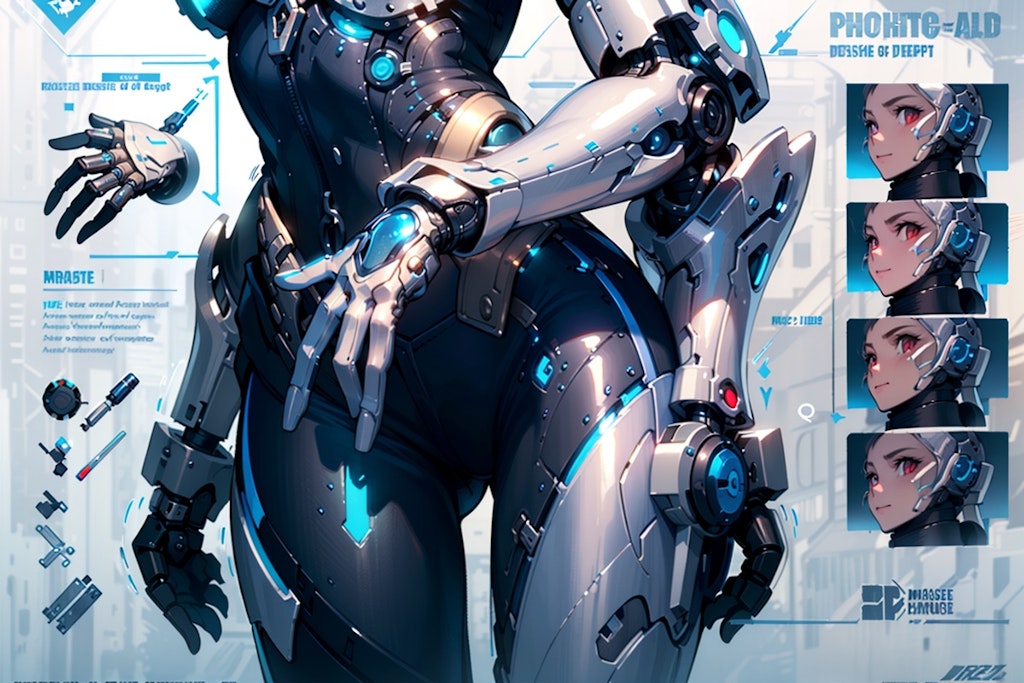 TOPAZ-ロボット娘-武装強化計画