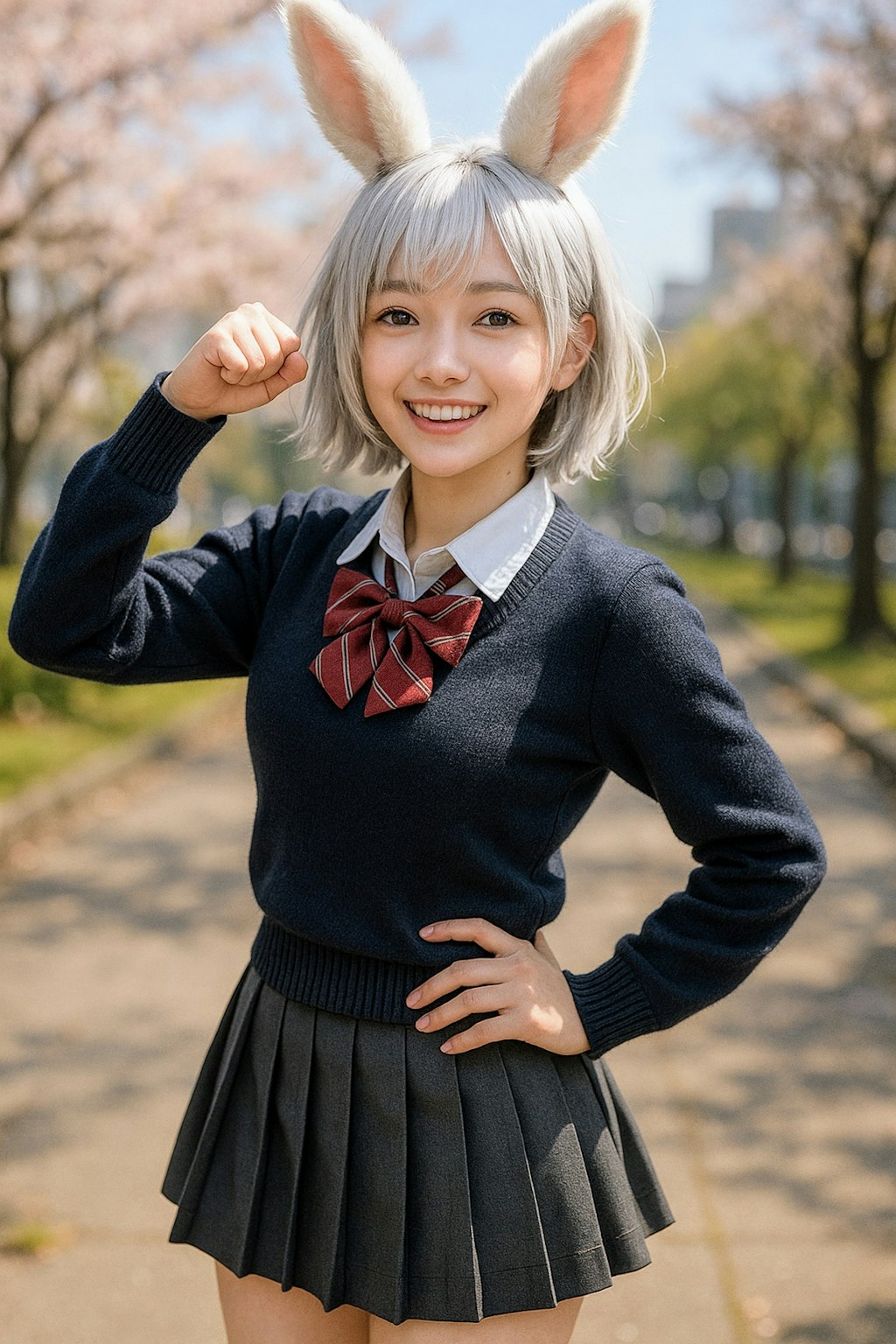 銀髪うさ耳お姉やん🐰