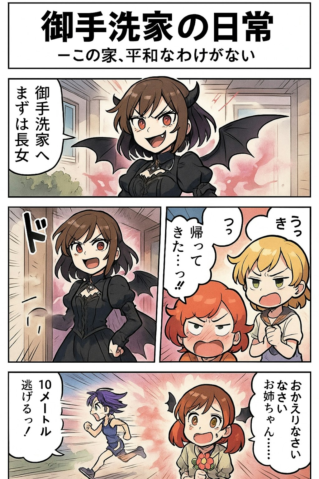 御手洗家の日常(ChatGPT)