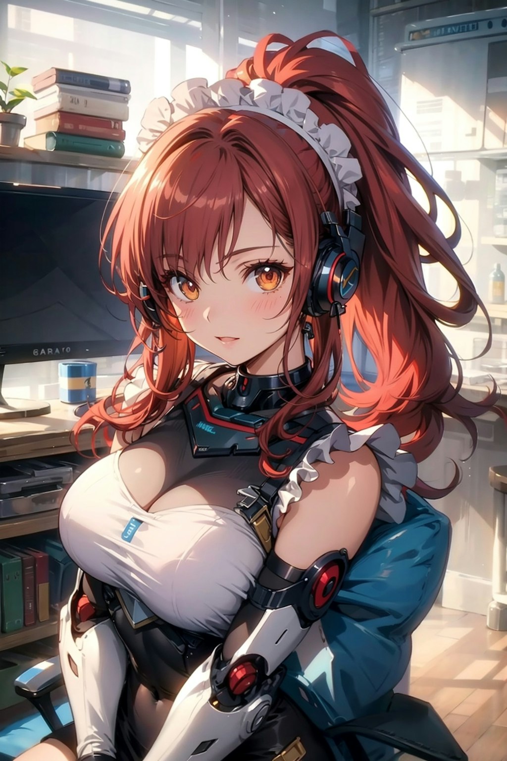 android maid girl