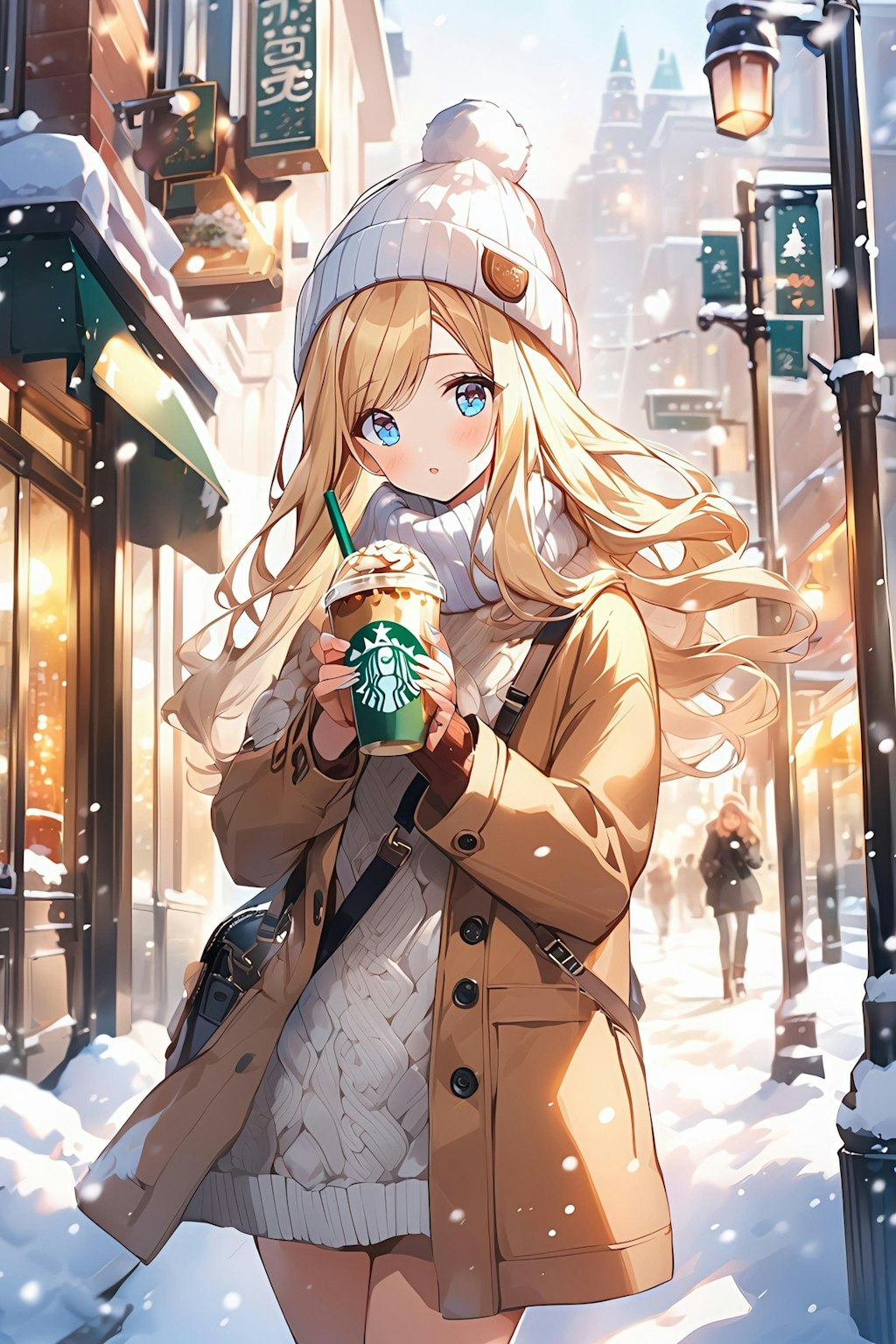 冬ファッション少女❄️