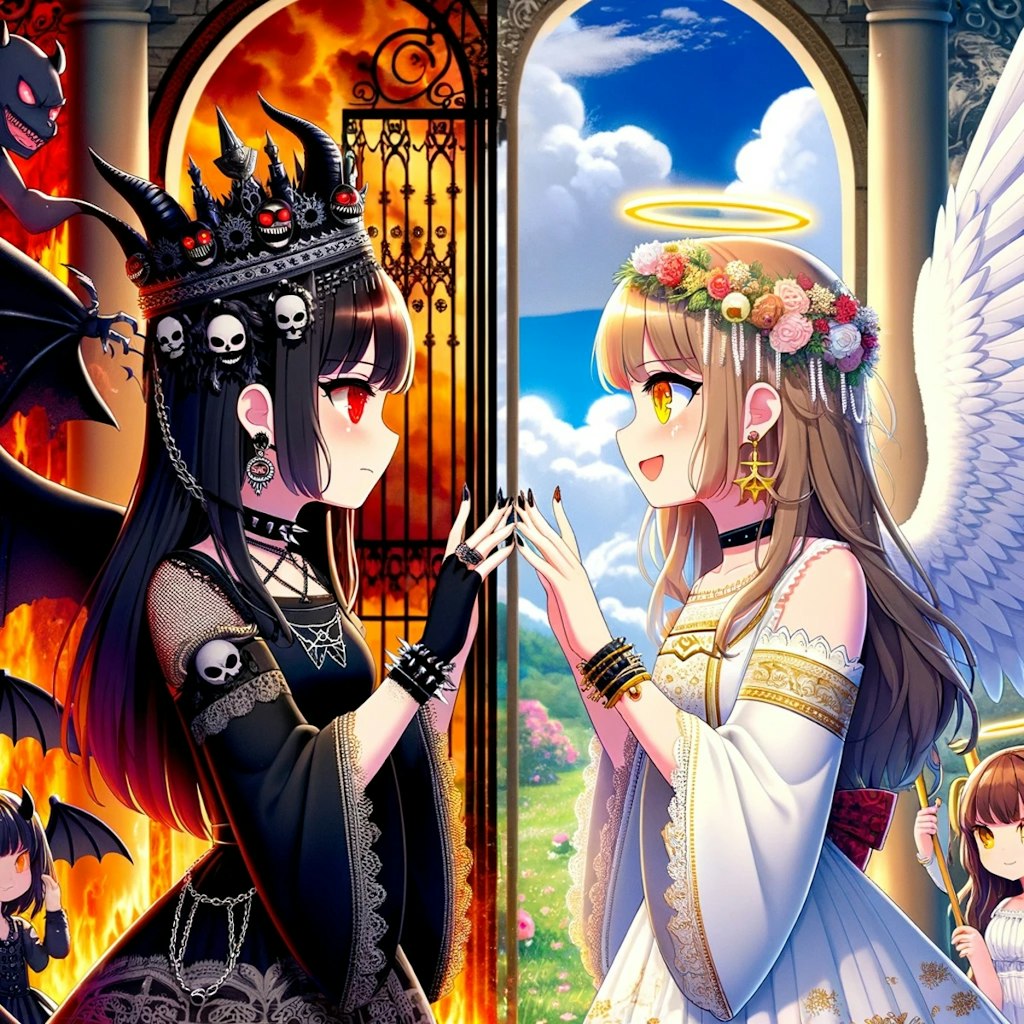 地獄の女王と天界の女王パート1