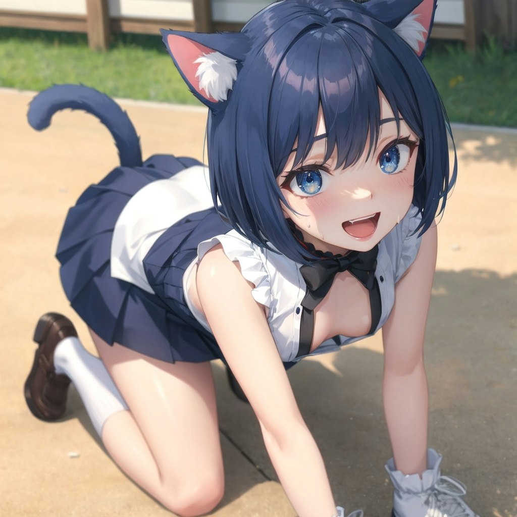 猫化ボブ子ちゃん