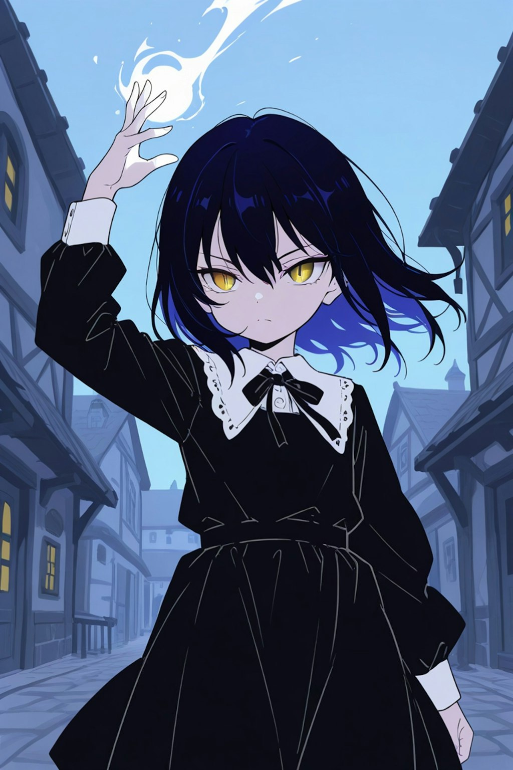ハイオークに負けた魔法使いの女の子