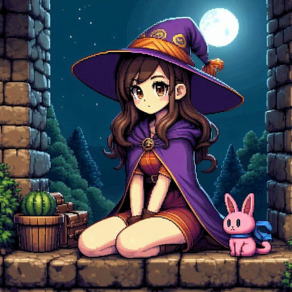 魔女宅ドット絵シリーズ