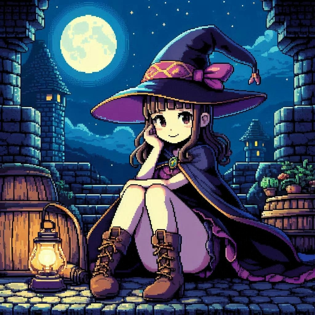 魔女宅ドット絵シリーズ