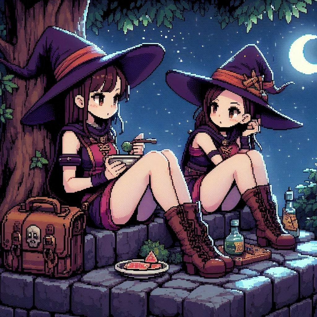 魔女宅ドット絵シリーズ