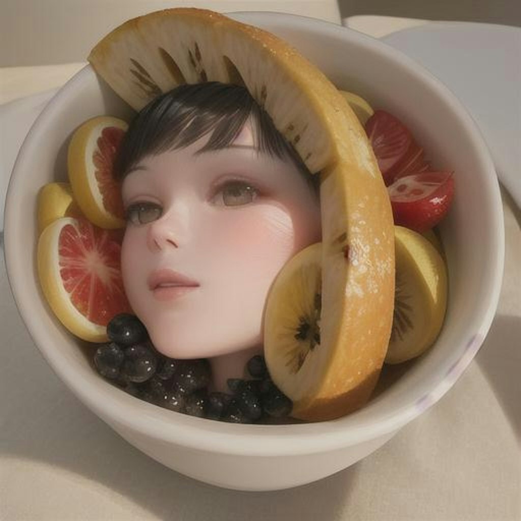 fruit fairy(You're as nice as a piece of fruit.)
