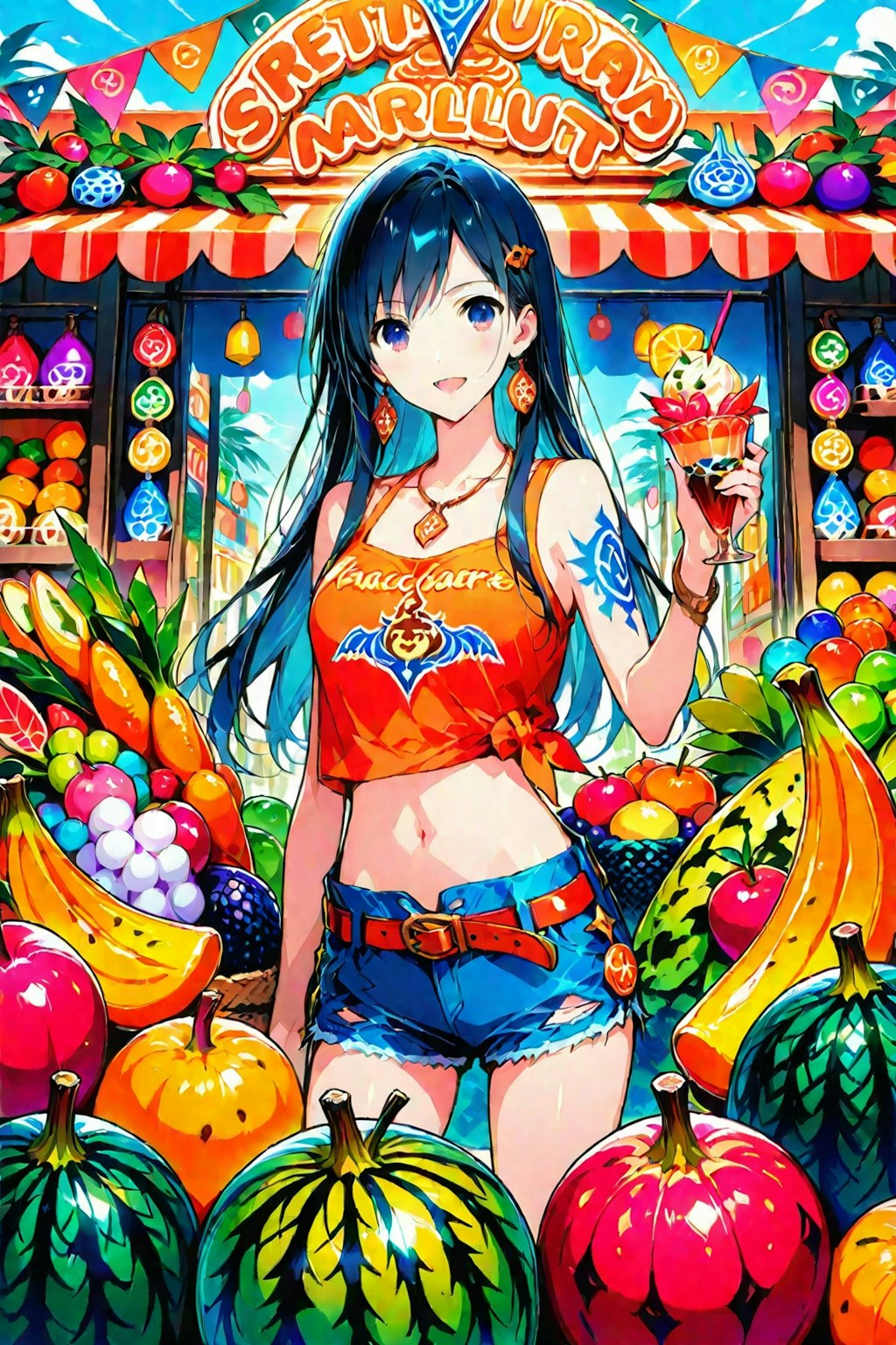 南国市場の店員さん🍹🥤