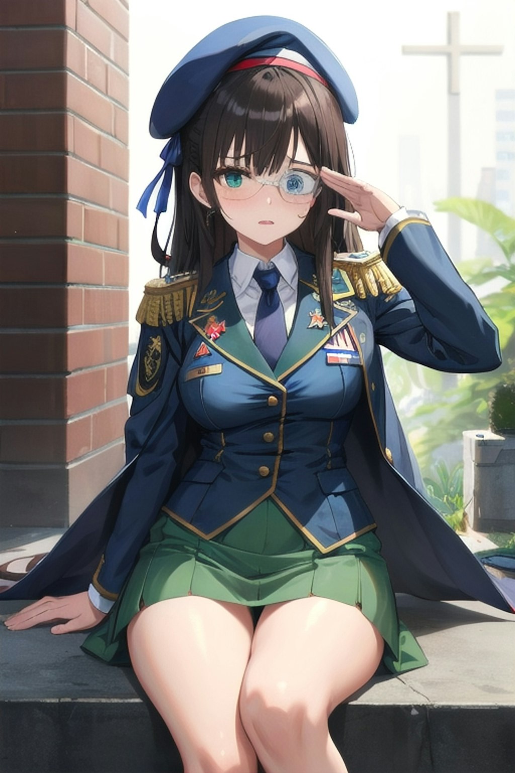 女軍人