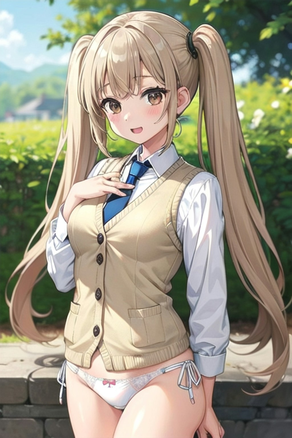 School twintails girl