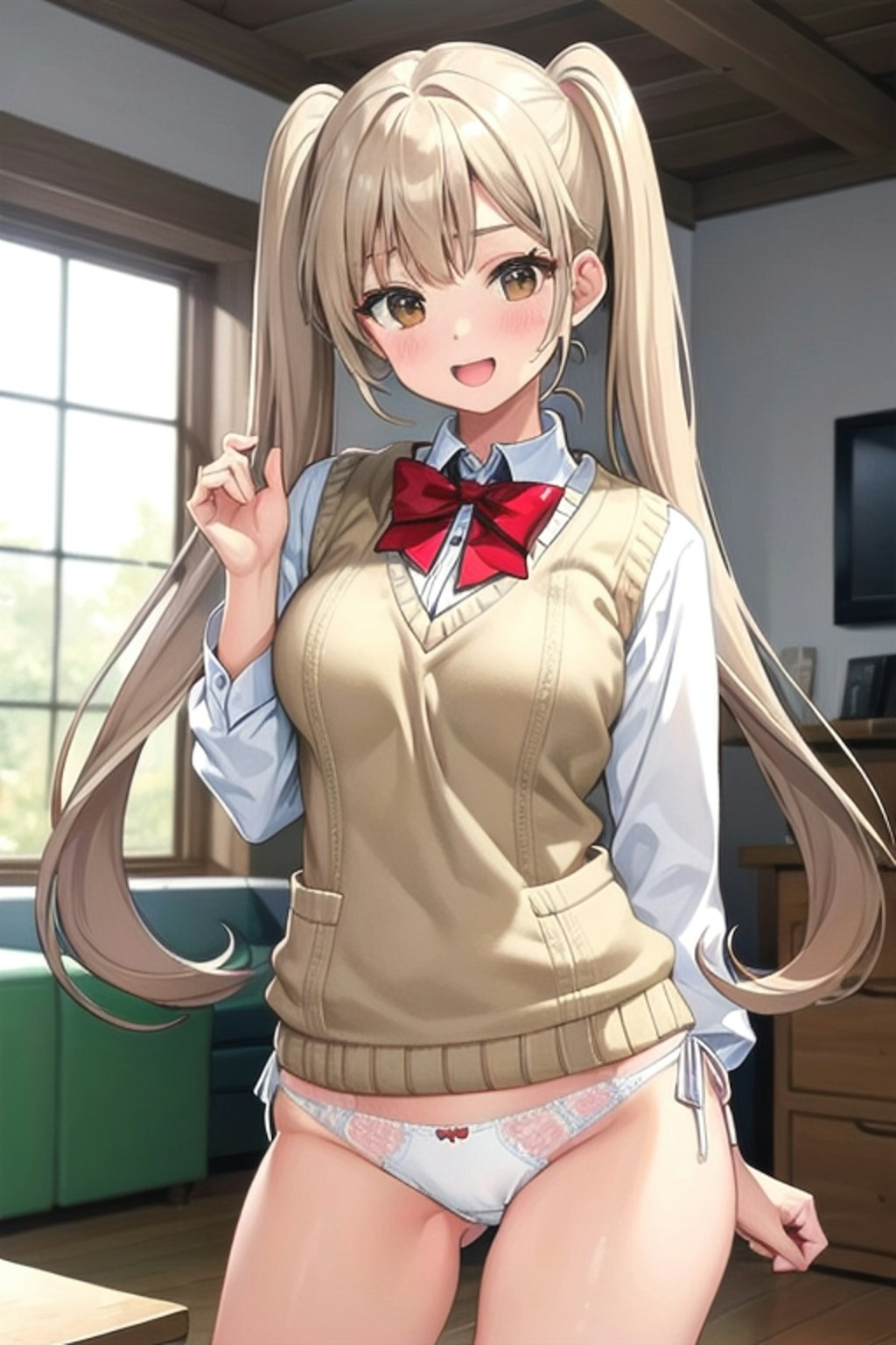 School twintails girl