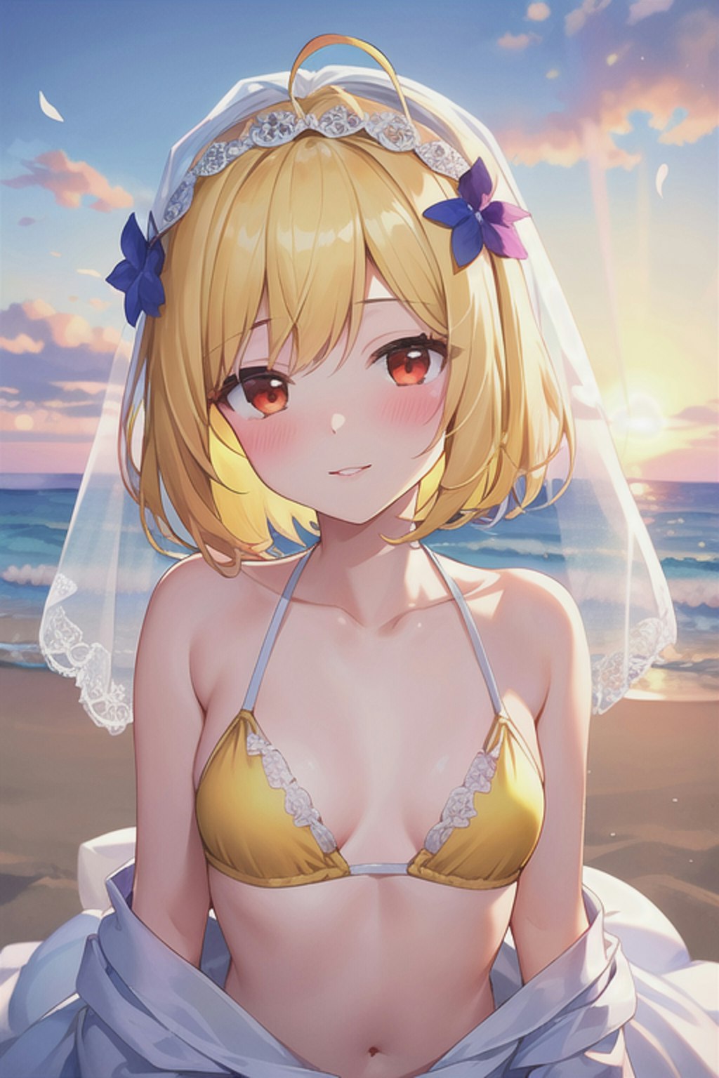 海に直結なウェディング