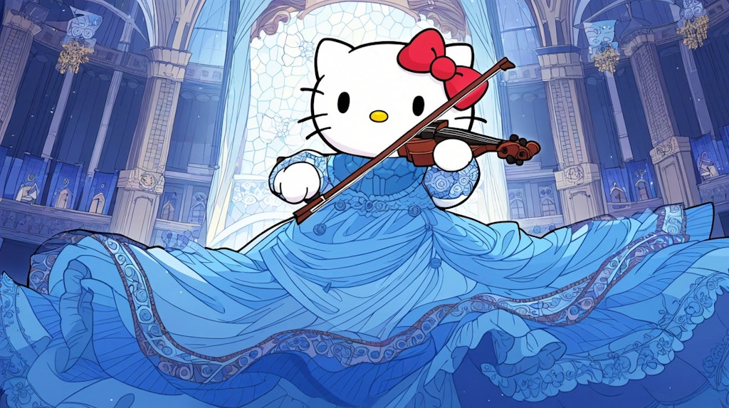 ハローキティのバイオリンコンサート
