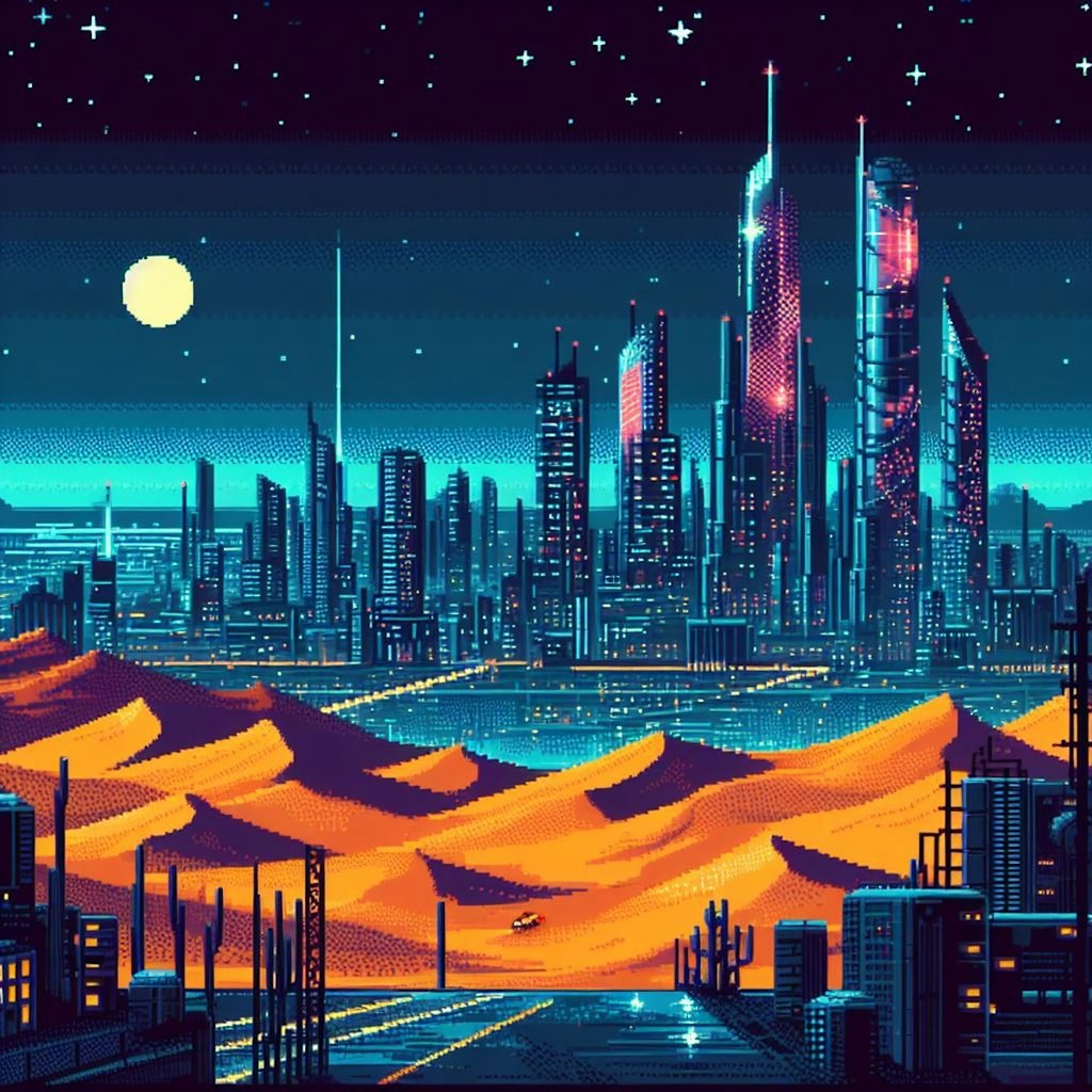 都市と砂漠