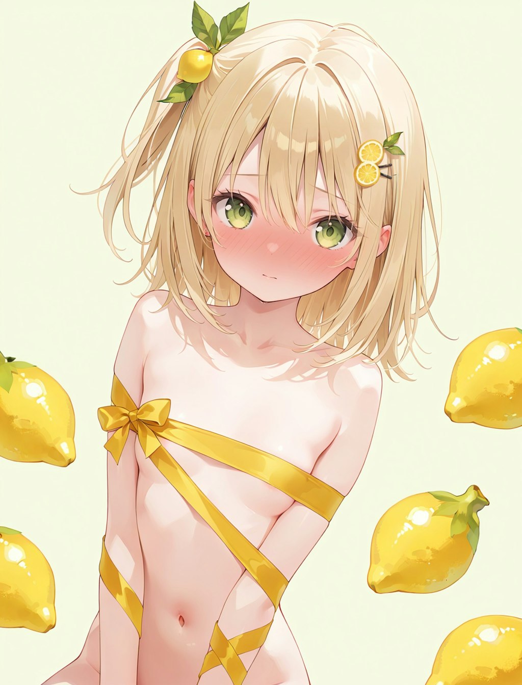 🍋ちゃん、黄色リボン