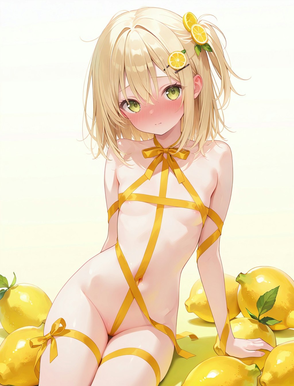 🍋ちゃん、黄色リボン