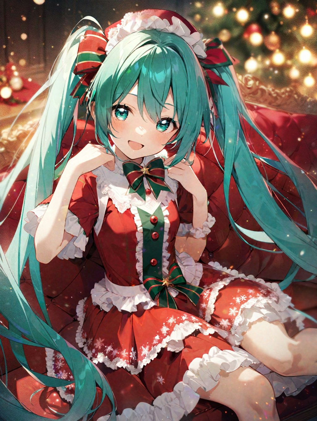 見て見て～！クリスマスっぽいお洋服